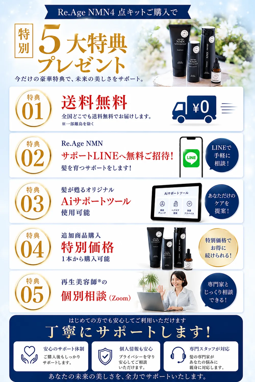 5大特典